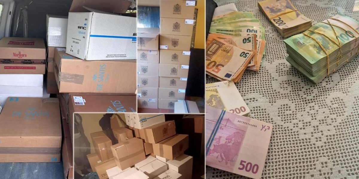 Pukla organizovana kriminalna grupa: Zaplenjena roba vredna više od 55 miliona (FOTO)