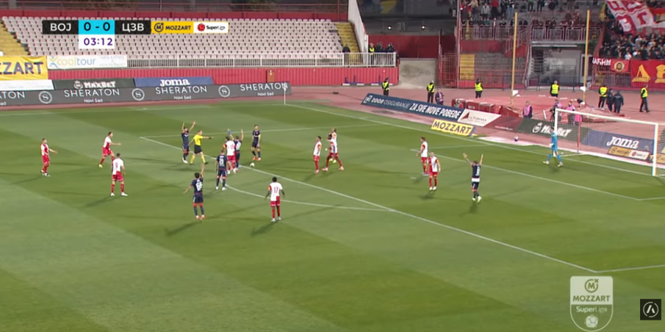 Pogledajte Zvezdin poništen penal: Ilić promenio odluku nakon VAR provere (VIDEO)
