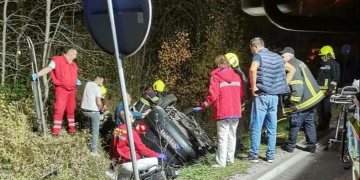 Tragedija: U stravičnom udesu sa autobusom poginuli otac i sin (VIDEO)