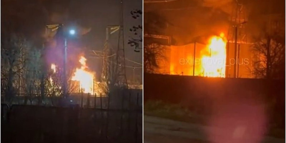 (VIDEO) Rešili su da ostave Rusiju bez goriva: Monstruozan napad na rafinerije, sve gori i nestaje u plamenu