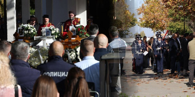 Tročlana porodica koja je 26. oktobra nastradala na Novom Beogradu, danas će biti ispraćena na večni počinak.