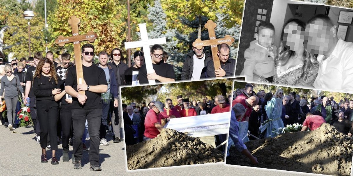 ''Bio si im sve, zajedno ste otišli u večnost!'' Prolamali se jecaji - potresan govor učiteljice tragično nastradalog dečaka (VIDEO)