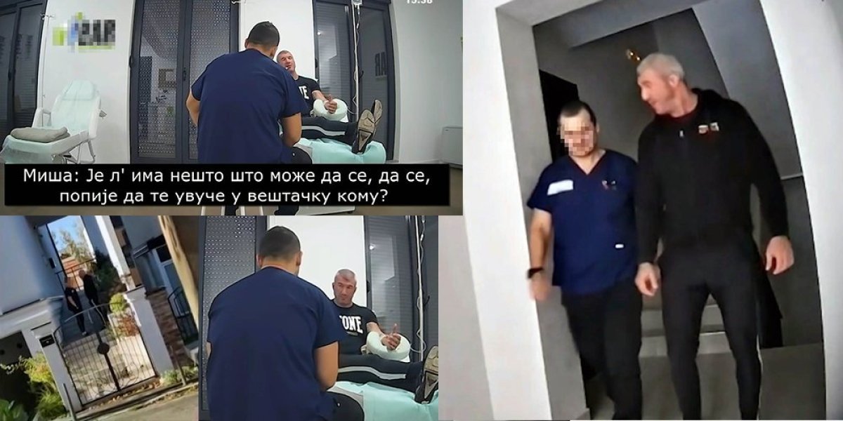 ŠOKANTNI SNIMCI! Evo kako je Miša Bačulov ugovarao ''trovanje'', razgovarao sa lekarom - ovo su dokazi!