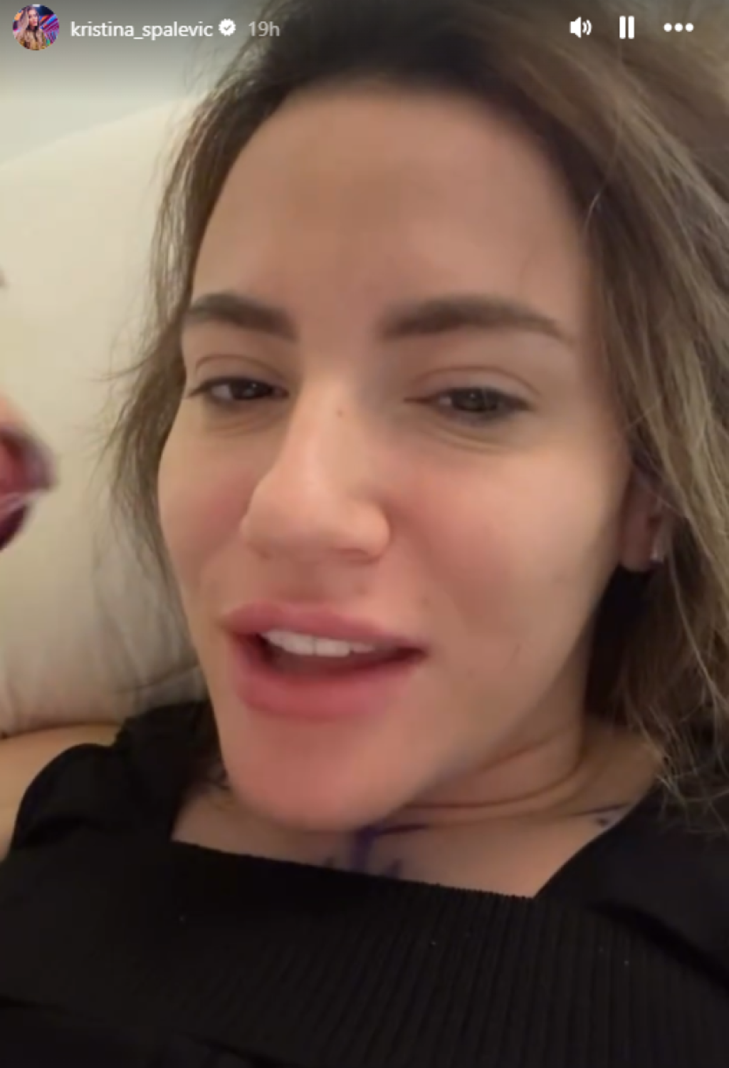 Žena Kristijana Golubovića se oglasila iz bolničkog kreveta: "Ovih par dana je najteže"