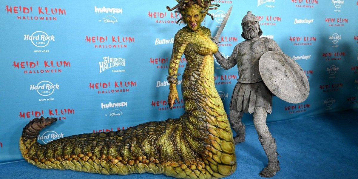 Hajdi Klum za Noć veštica