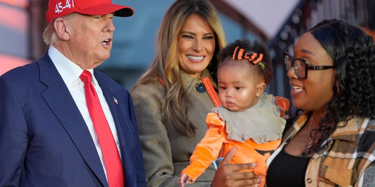 Melanija i Donald Tramp