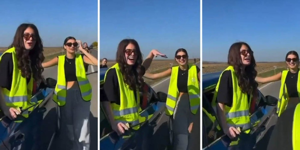 Pogledajte skandalozno ponašanje blokadera: Na komemoraciju žrtvama dolaze u veselju (VIDEO)