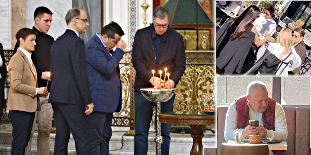 Dva lica Srbije: Jedno dostojanstveno žali stradale, a drugo krka burek i ispija kafe (FOTO)