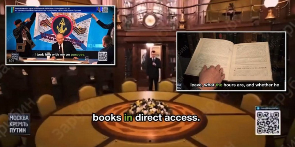 (VIDEO) Šokantno otkriće u Putinovoj tajnoj biblioteci: Zavirili unutra i zanemeli pred prizorom