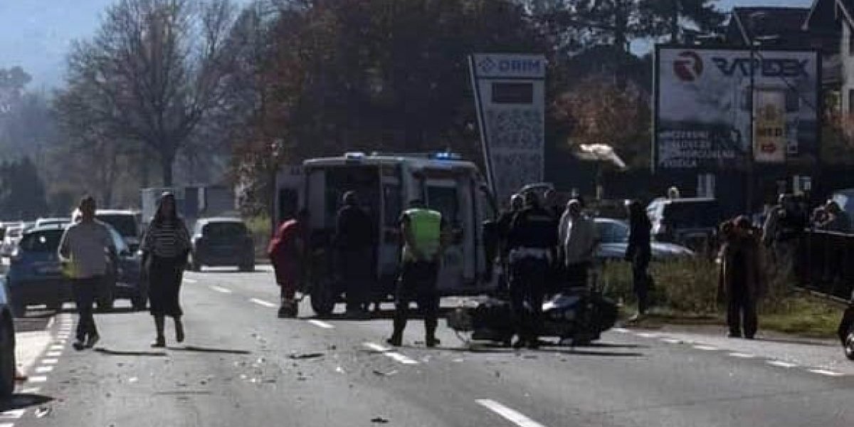 Motociklista- nesreća u Požegi