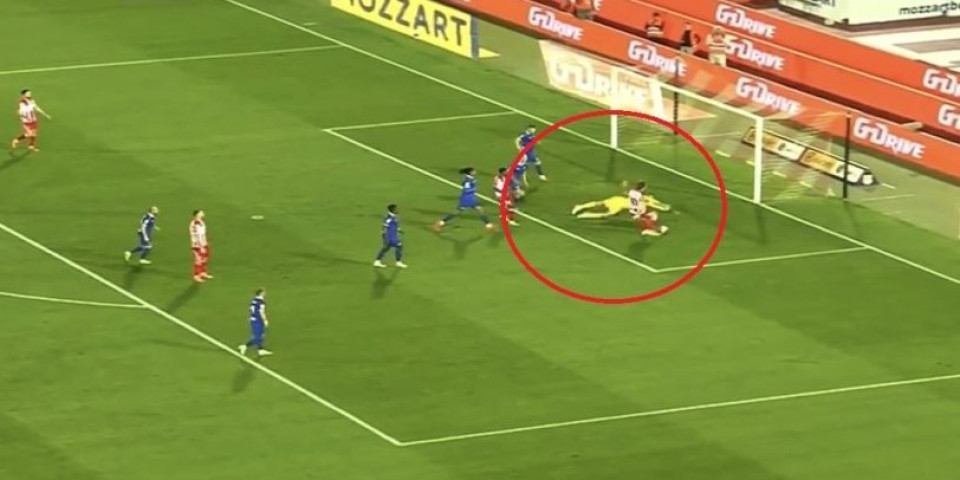 (VIDEO) Au, kako je ovo moguće? Katastrofalan promašaj Zvezde, Katai pogodio stativu umesto prazne mreže