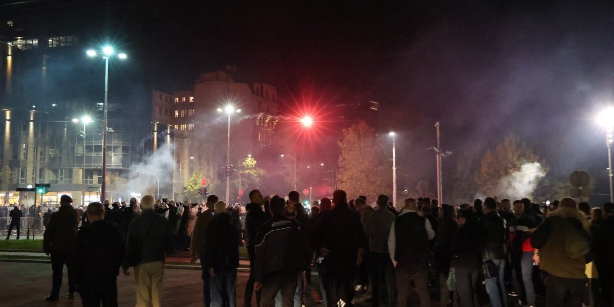 Skup ispred Skupštine