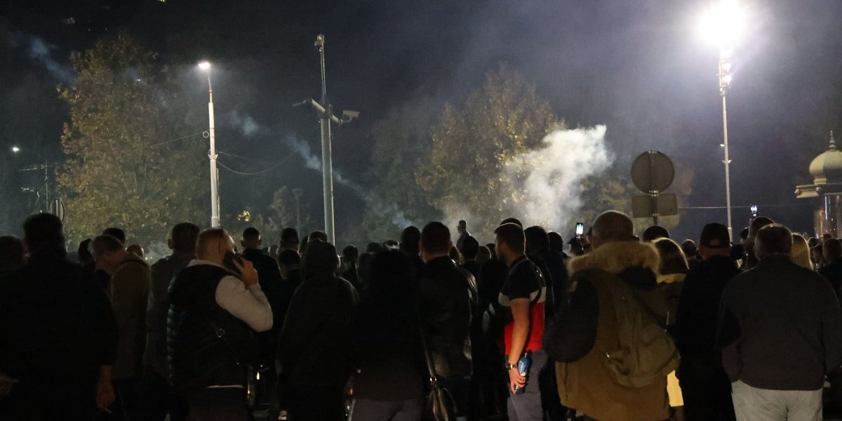 Skup ispred Skupštine