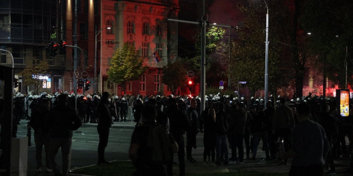 Skup ispred Skupštine