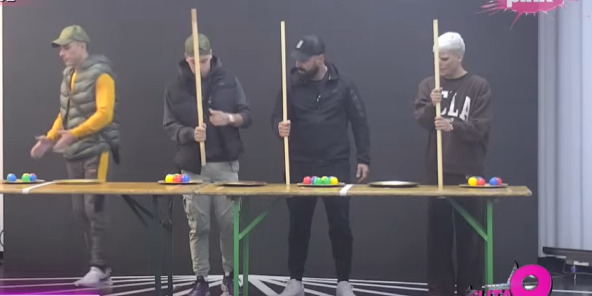 Miki Dudić, Branko Živić, Luka Vujjović i Uroš Stanić