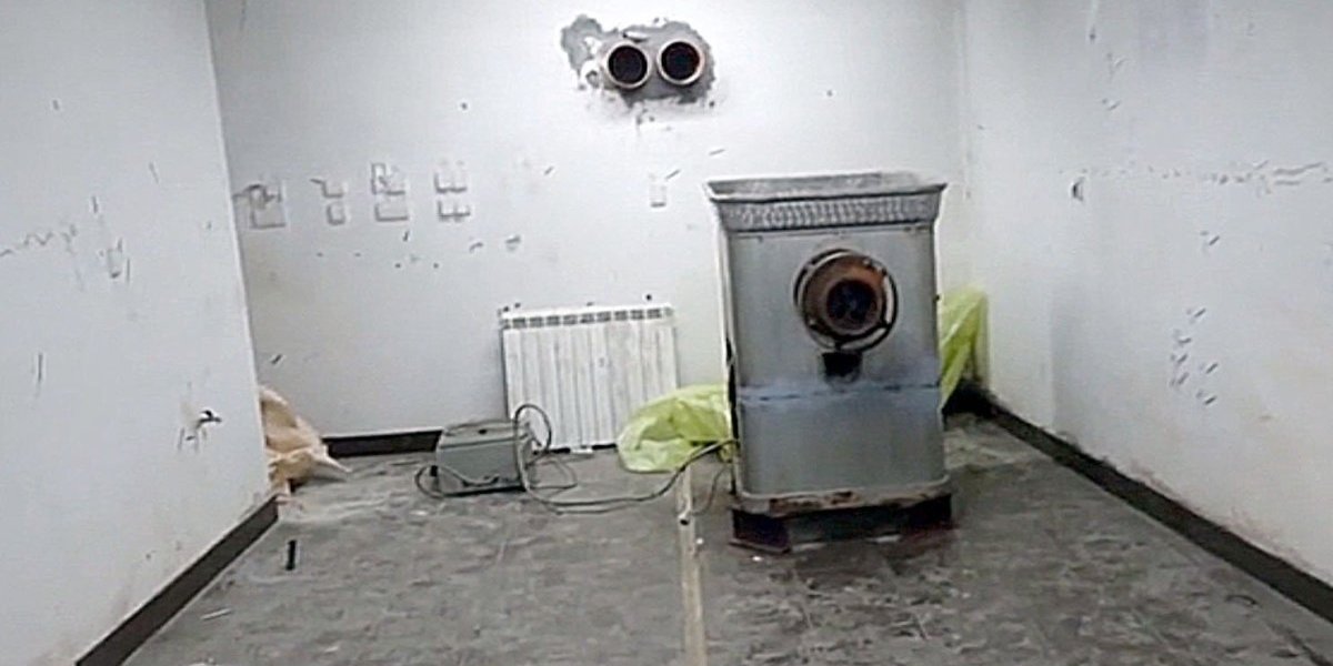 Industrijska mašina za mlevenje mesa korišćena za uklanjanje dokaza