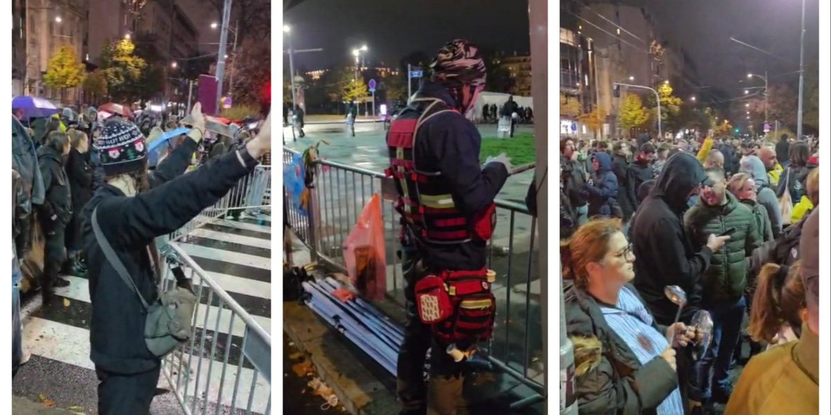 (VIDEO) Koloritni likovi ispred Skupštine: Još jedan propali protest blokadera