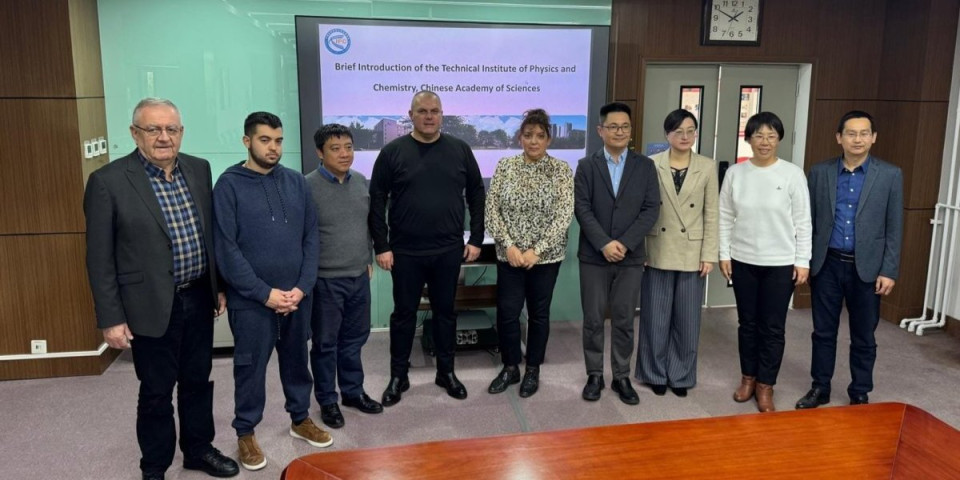 Dalibor Marković u Pekingu - Delegacija grada Jagodine u poseti Institutu za hemiju i fiziku: Očekujemo saradnju