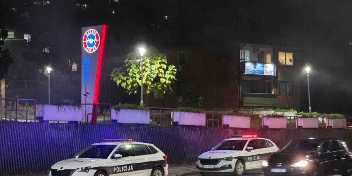 Policija i vatrogasci na terenu