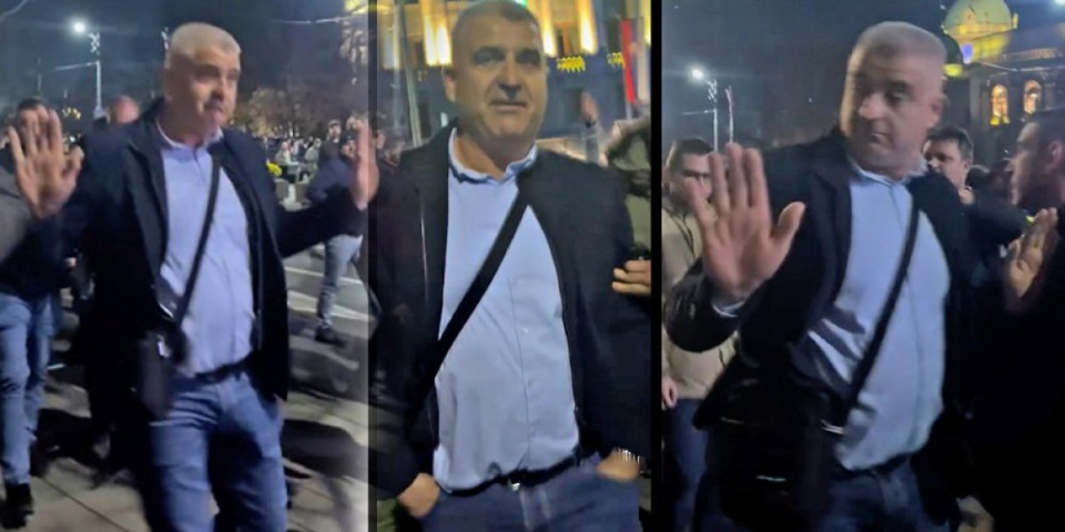 Blokaderi nasilnici napali uglednog profesora Milana Ristanovića: Šutirali ga i vređali (VIDEO)