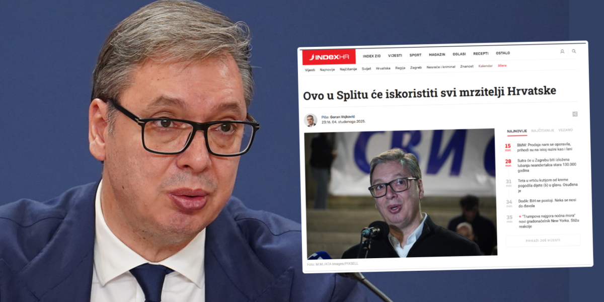 Inverzo-perverzno: Hrvati krive Vučića i za to što su Srbi pretučeni u Splitu