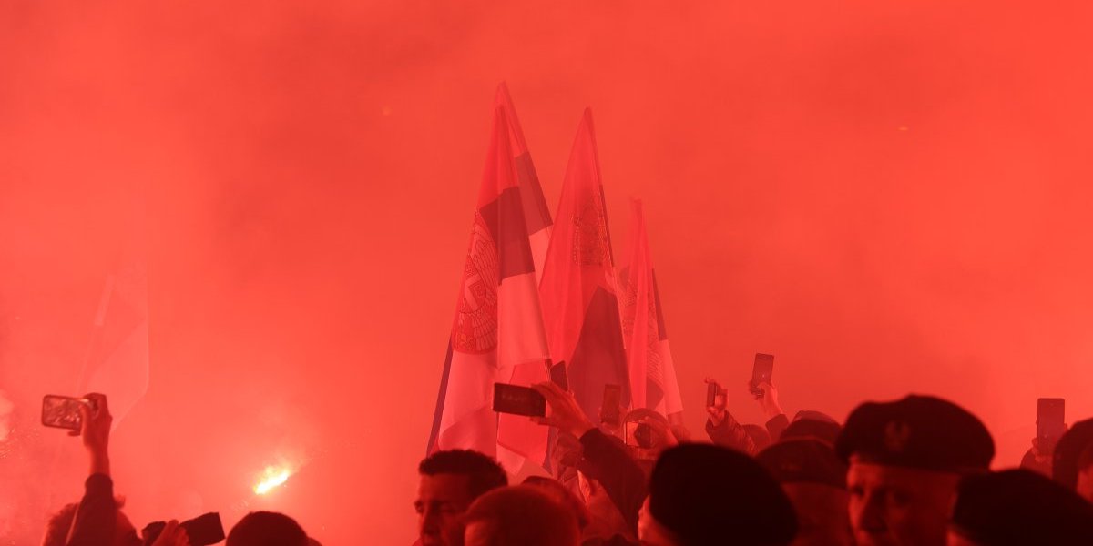 Skup ispred Narodne skupštine