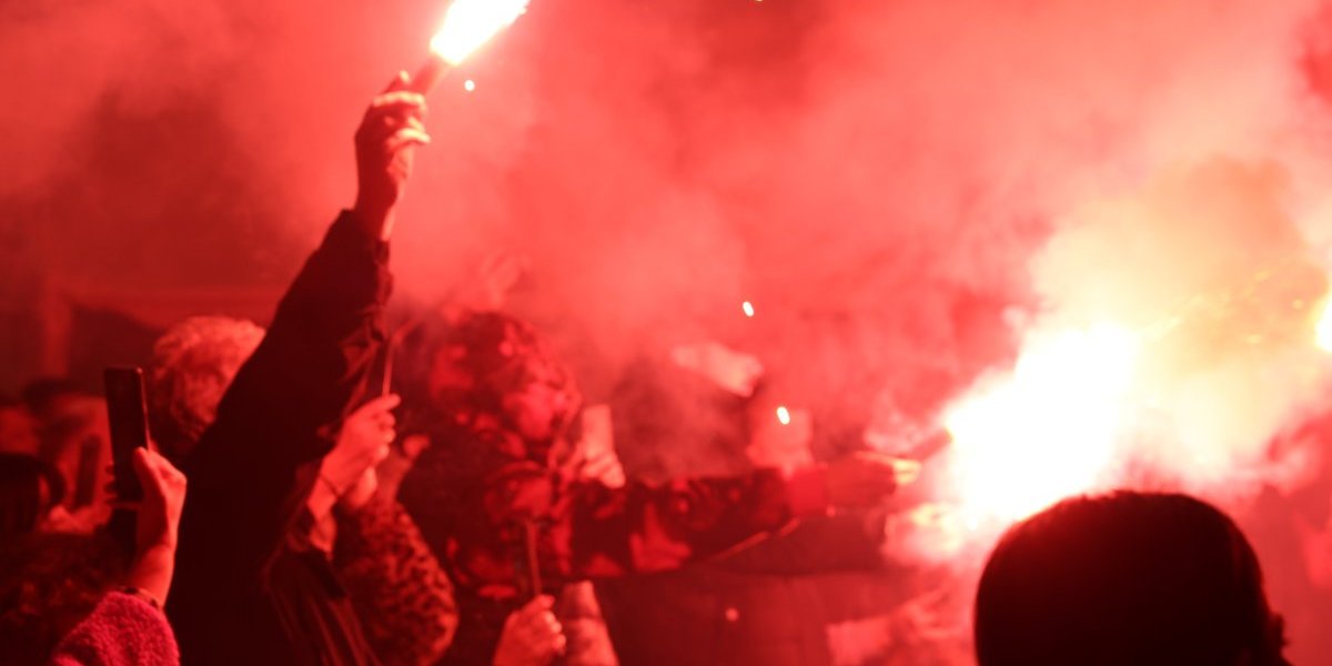 Skup ispred Narodne skupštine