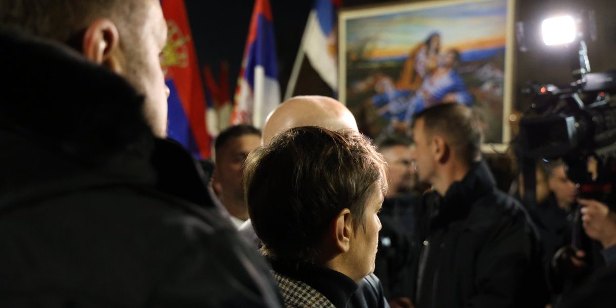 Skup ispred Narodne skupštine