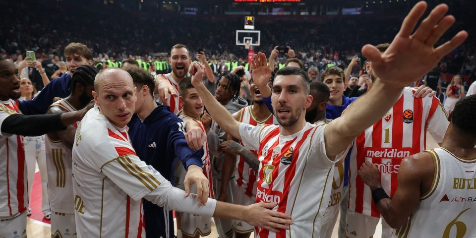 Crveno-beli uživaju u pogledu na tabelu! Zvezda se osamila na čelu Evrolige