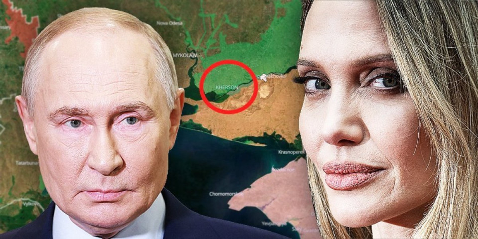 (VIDEO) Šta to Anđelina Džoli radi u Hersonu? Peške ušla u Ukrajinu, ljudi u čudu - misteriozna poseta iznenadila sve