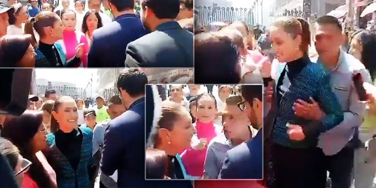 (VIDEO) Skandal! Predsednicu hvatao za grudi i nasilno ljubio nasred ulice - cela nacija u šoku