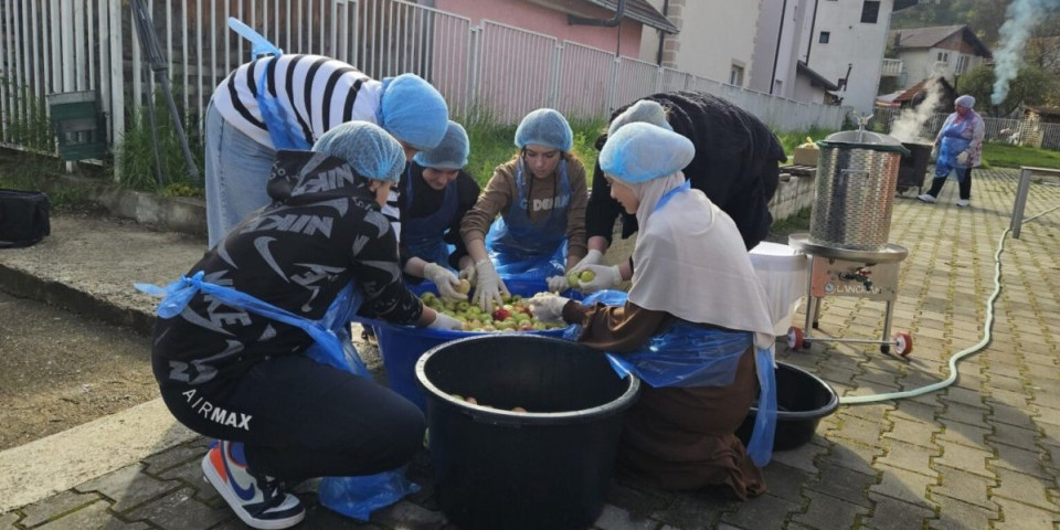 Jabuke sami brali, pa cedili sok: Uortačilo se više od 300 đaka ovako zarađuju lepe pare