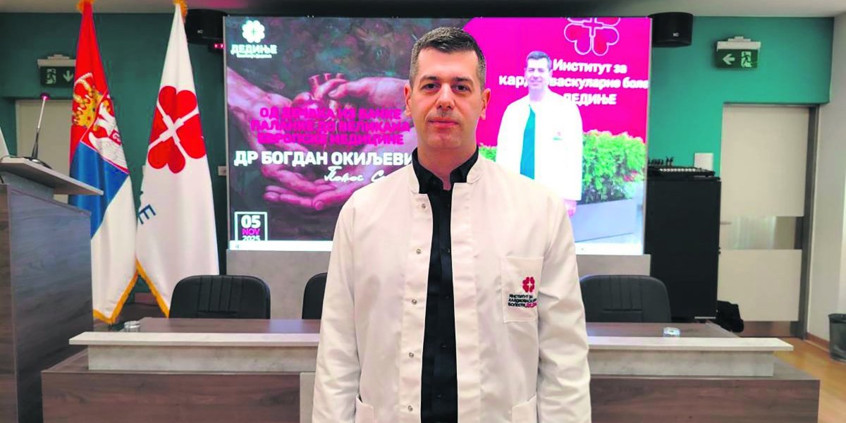 Kardiohirurg sa "Dedinja" je najbolji u Evropi: Dr Bogdan Okiljević (35) postigao najbolje rezultate na prestižnom testu (FOTO)