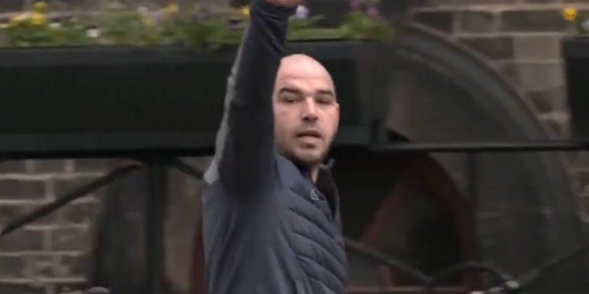 (VIDEO) Pošten čovek: Greškom ga pustili iz zatvora - On se vratio sam: Mahao kamerama kao TV zvezda