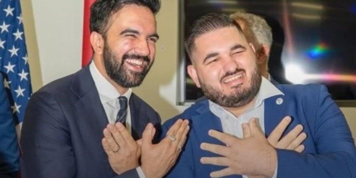 (FOTO) Skandal! Novi gradonačelnik Njujorka pokazao šiptarskog orla: Srbi mu ovo neće oprostiti