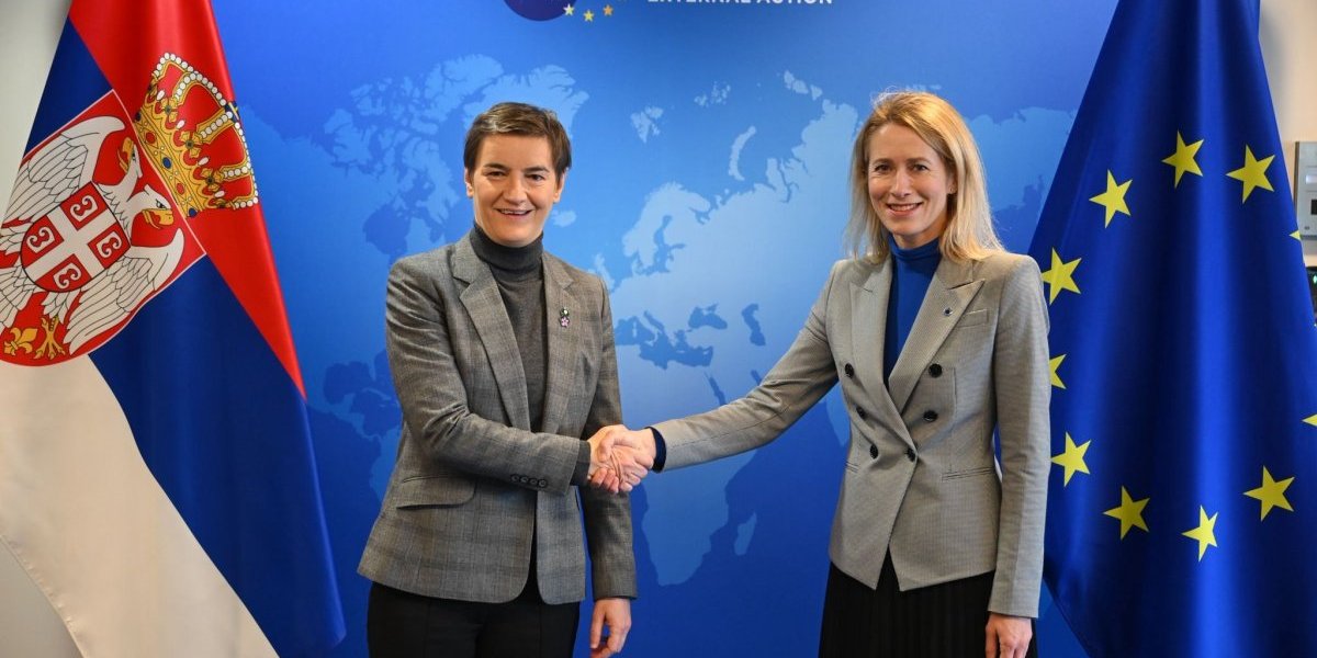 Ana Brnabić se sastala sa Kajom Kalas: Dobri razgovori o evropskom putu Srbije