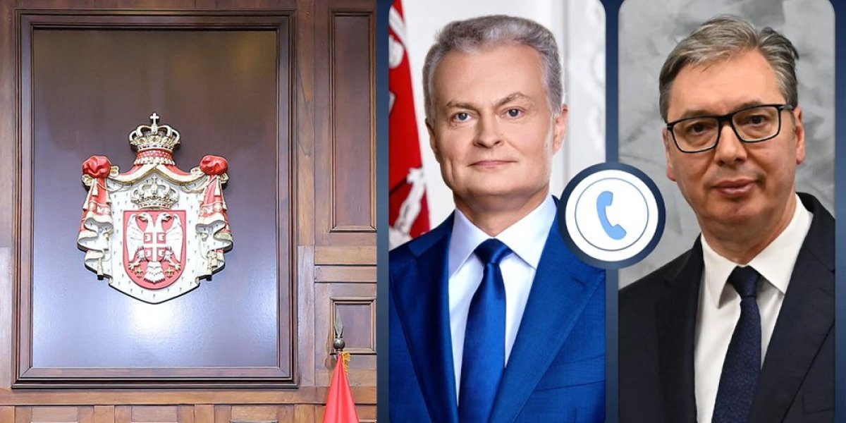 Vučić razgovarao sa predsednikom Litvanije: Imamo mogućnost za jačanje bilateralne saradnje (FOTO)