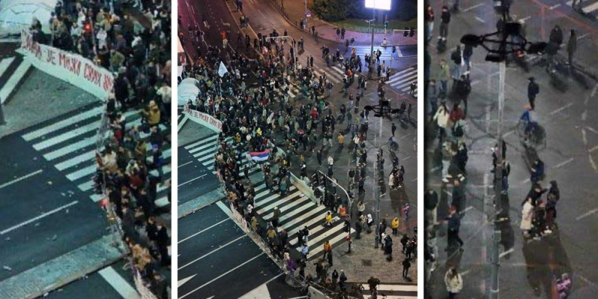 Blokaderi se rasuli: Jedva stotinak zgubidana kod Narodne skupštine