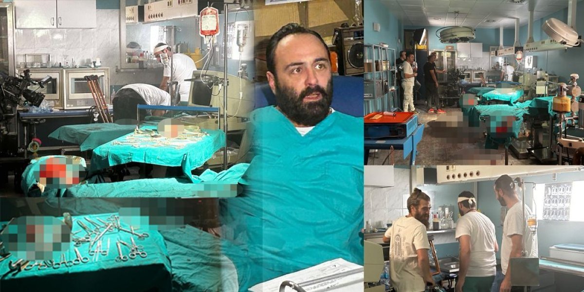 Krv svuda oko nas - Bili smo na snimanju filma o doktoru heroju Miodragu Laziću: Evo šta smo zatekli