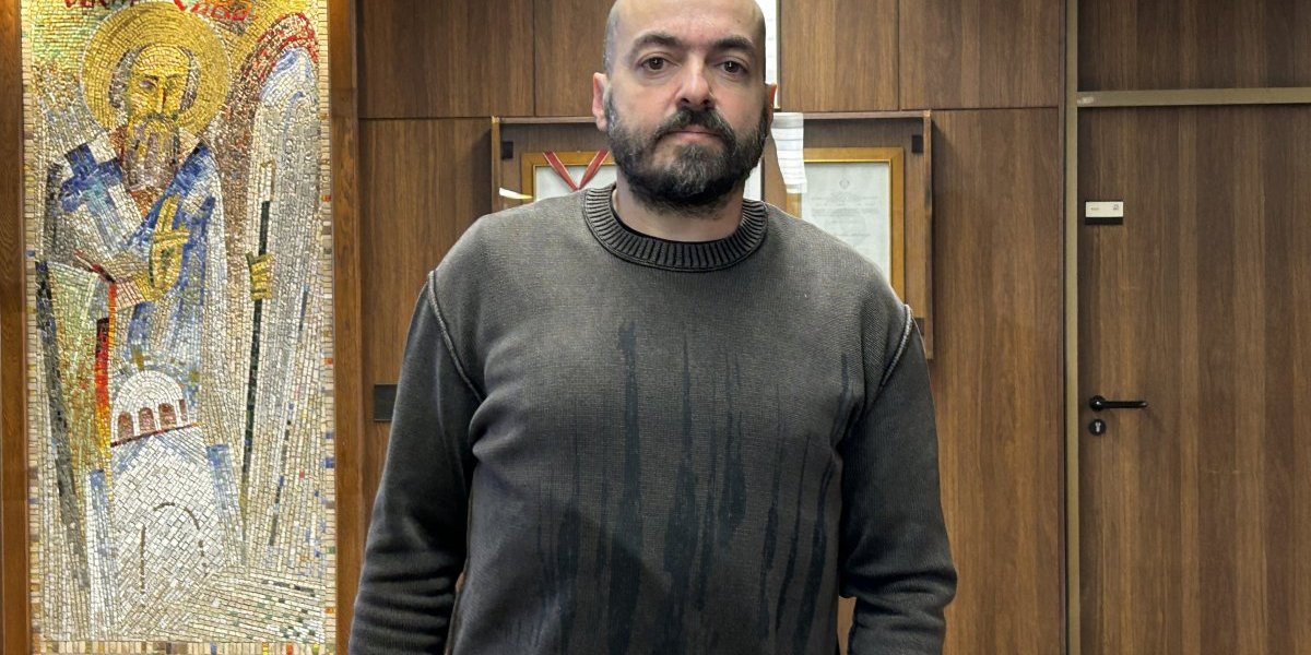 Na snimanju filma "Linija"