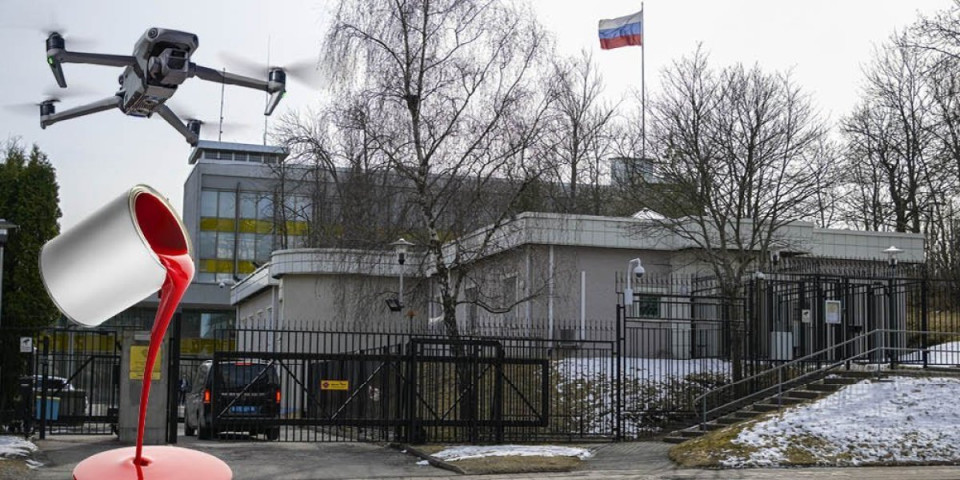 Napadnuta ruska amasada! Hitno se oglasile vlasti: Ne znamo koja supstanca je u pitanju ali...