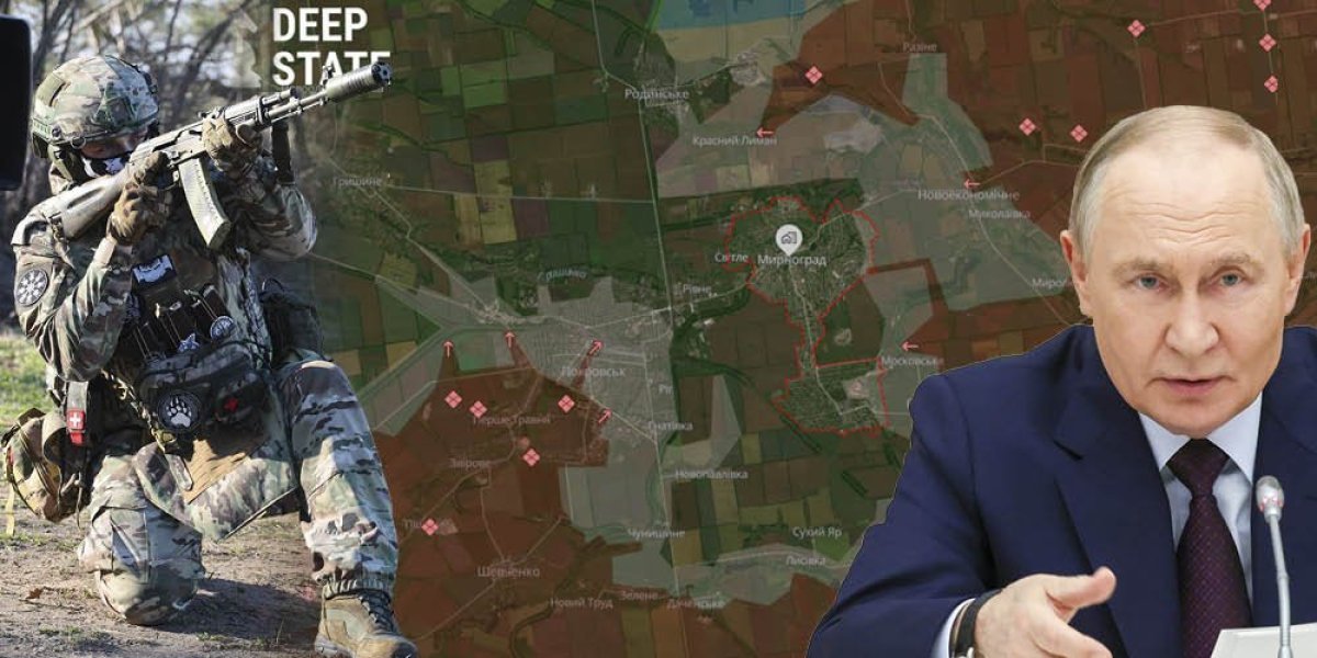 OPKOLJEN POKROVSK! Prelomni poraz Ukrajine u ratu - armija će biti potpuno uništena