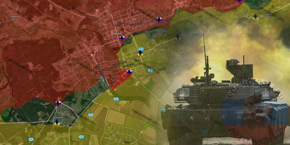 (FOTO) Pada još jedan grad u Ukrajini: Vode se dramatične bitke - Dok se bore za već opkoljeni Pokrovsk nestaje im ovo utvrđenje!