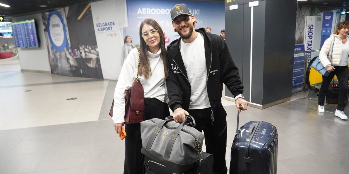 Anastasija Ražnatović i Nemanja Gudelj