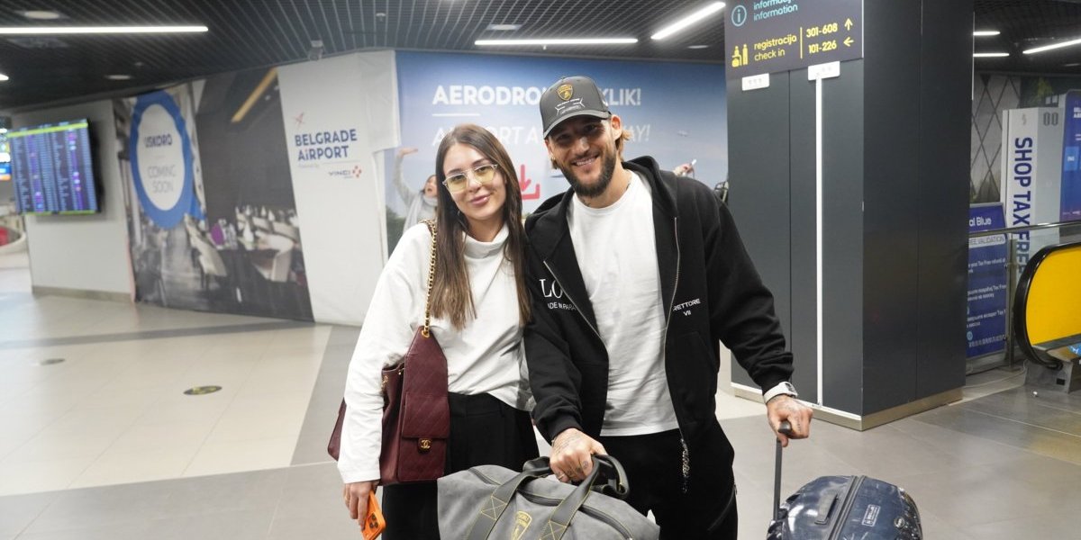 Anastasija Ražnatović i Nemanja Gudelj