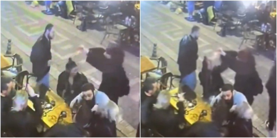(VIDEO) "Jesi ti sa mojim dečkom?!" Devojci u kafiću prišla nepoznate žena i uradila jezivu stvar, kritično je