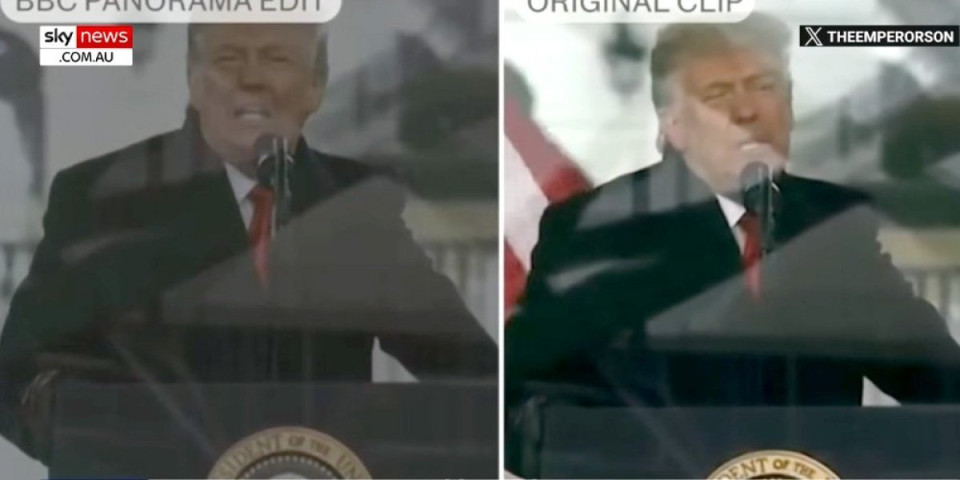 (VIDEO) Mreže gore: Pojavio se sporni snimak Trampa u "režiji" BBC - Namestili ga najstrašnije: Evo šta je zapravo rekao