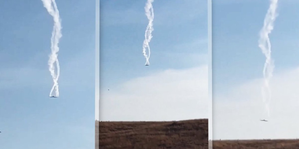 Pao turski vojni avion! Snimljena drama moćnog Herkulesa iznad Gruzije (VIDEO)