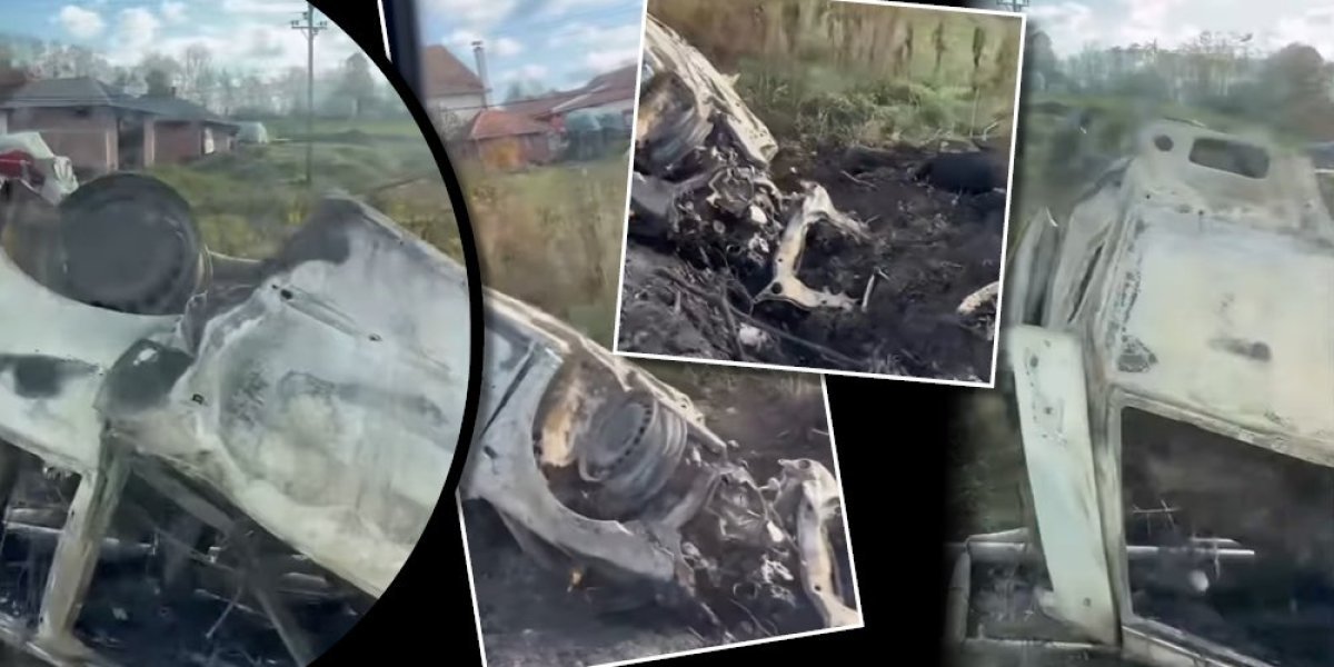 Stravična nesreća kod Vrnjačke Banje: Automobil sa tri osobe sleteo s puta i zapalio se (VIDEO)