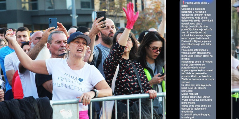 Blokaderi su dotakli dno, ovako planiraju da iskoriste Dijanu Hrku: Scenario iz horor filma, procurio plan